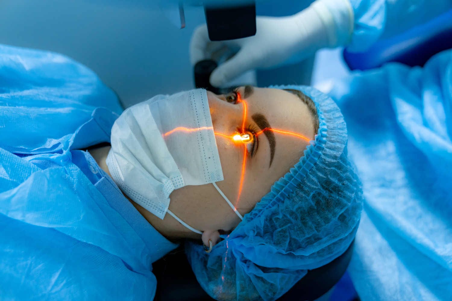 Tut Augenlasern weh?